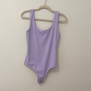 Express Light Purple Body Contour Swimsuit